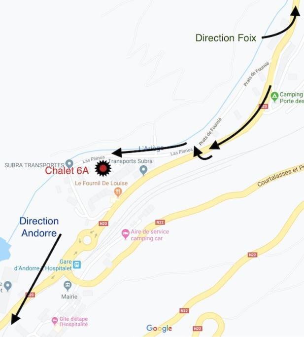 Chalet 6B Dans Les Pyrenees Proche D'Andorre LʼHospitalet-près-lʼAndorre Eksteriør bilde