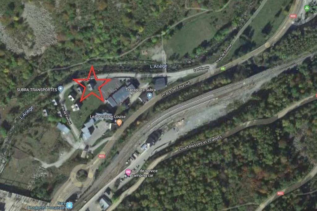 Chalet 6B Dans Les Pyrenees Proche D'Andorre LʼHospitalet-près-lʼAndorre Eksteriør bilde